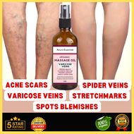 🥰SALE TODAY🥰 Amora Essentials 60mL Varicose Veins Treatment Spider Veins Stretchmarks Bath Body Oil 