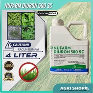 Agrishop 4 Liter Nufarm Diuron 500 SC Racun Rumpai Herbicide