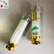 Smokeless White Candles Worship Lay 7 Days White Pipe Candles 3 Days White Lay Spirit Hall Big Wax S