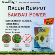 Ameron Racun Rumput Sambau Darat Power Racun Serbuk Benih Rumput Lalang Cepat Mati Akar Paling Kuat Tahan Lama Sistemik