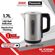 Panasonic NC-K301 Electric Kettle 1.7L Stainless Steel Design Pemanas Air Elektrik NC-K301SSK
