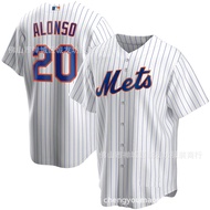 Same Day Delivery!!Mets 20 White Alonso Embroidered baseball Uniform Jersey MLB baseball Jersey