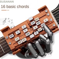 SUSANAN Acoustic Guitar Chord Presser, Guitar Learning Tools Guitar Practice Aid Guitar Teaching Pre