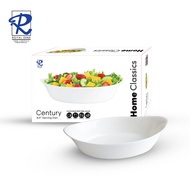 Royal Dine 8.5" Century Oval Serving Dish W-1G9 Scratch Resistant Tempered Opal Serving Dish CROY654