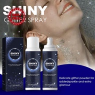 Brightening Glitter Powder Spray Party Night Club Clothes High Gloss Film-forming Spray T9k5