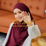 LUNALULU EMMA INSTANT BAWAL WITH INNER NECK