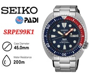 Seiko Prospex PADI TURTLE Auto Diver's 200M SRPE99K1 Special Edition Gents Watch (Old Model Number SRPA21K1)