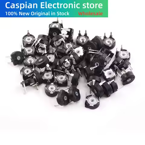 20Pcs Spanish potentiometer horizontal arrow hole PT10-2-L 500R 1K 2K 5K 10K 20K 50K 100K 200K 1M 2M