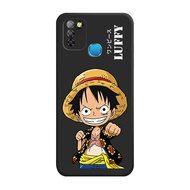 เคส Infinix Smart 5 Pro Case เคสซิลิโคนเหลวการ์ตูน Luffy การ์ตูน Luffys Flocking ฝาครอบโทรศัพท์ป้องกัน