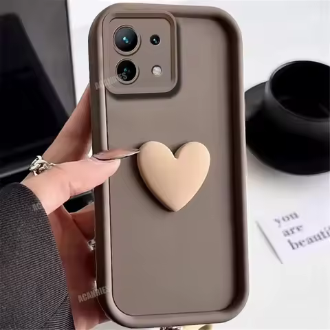 On Mi11 11lite Cute Love Heart Silicone Case For Xiaomi Mi 11 Lite 5g Ne 4g Women Matte Soft Back Co