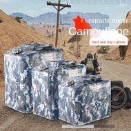 fastest2021 new♠❈Thickened &amp; Camouflage Iron Oil Drums Gasoline Can Oil Bucket Diesel Kettle Iron B