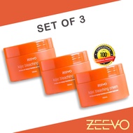 SET OF 3 ORIGINAL ZEEVO Kojic Bleaching Cream (100ml) 100% Authentic