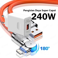 240W Fast Charging Data Cable Charger Type C Micro USB 240W 1.5M Fast Charging Type C