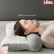 VIOLETLILAC Sleep Apnea Pillow, Neck Massage Non-Collapse Orthopedic Deep Sleep Pillow,  Cervical Su