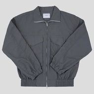 Hunter Studios - เสื้อแจ็คเก็ตแขนยาว ผ้าร่มย่น รุ่นNylon Jacket