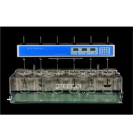 RC-6 Lab Dissolution Tester Manual Flipping Tablets / Capsules Dissolution Tester Disintegration Tes