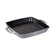 Staub Cast Iron Skillet Double-Handled Baking Pan 23cm