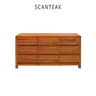 Scanteak - Klass Chest Of 9 Drawers