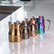 Coffee Garland Cup Garland Cylinder Stainless Steel Garland Milk Cylinder Milk Frother Cup Long Mout