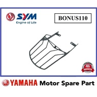 SYM BONUS110 BOX CARRIER 0 BESI BELAKANG LETAK TONG SEAT BAR LBAR L-BAR L BAR BONUS110 BONUS-110 BON
