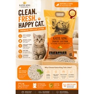 KATZE KING Toufu Cat Litter Hard Clumping Excellent Odor Control