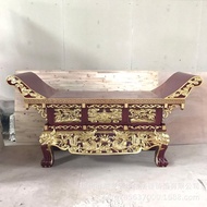 🚢Customized Temple Solid Wood Altar Picture、Solid Wood Gilded Altar、Ingot table、Solid Wood Altar