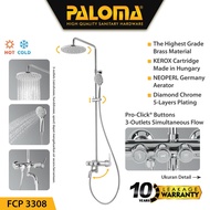 PALOMA FCP 3308 Shower Tiang Set Column Mandi Keran Kran Panas Dingin