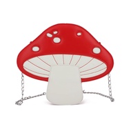 Women Unique Cute Mushroom Shaped Crossbody Purse Bags Small Lovely Shoulder Bags