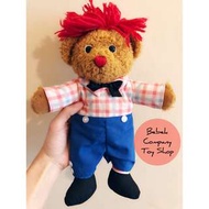 85週年 12吋 raggedy Ann &amp; Andy teddy bear 古董玩具 布偶 安娜貝爾 泰迪熊 娃娃 玩偶