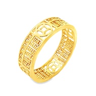 Top Cash Jewellery 916 Gold Ancient Coin Abacus Ring