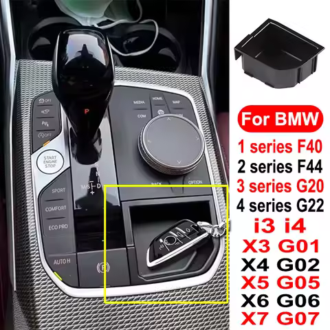 For BMW 1 2 3 4 Series G20 F40 G22 F44 X5 G05 X3 G01 X4 G22 X6 I3 I4 Center Console Armrest Storage 