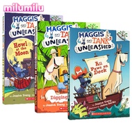 Milu Haggis And Tank Unleashed Set Scholastic Branches Digging For Dinos Original English Books