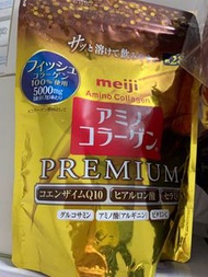 Meiji 日本Amino Collagen 明治金裝氨基膠原補充裝 膠原蛋白粉196克