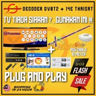 MYTV decoder dekoder ANTENA TV ANTENNA UHF DIGITAL DVB T2 Digital Decoder DVBT2 Digital Tv Box myfre