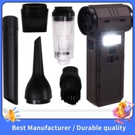 Handheld Brushless Motor Fan, 130000 RPM, with Infinitely Adjustable Speed & Light for Efficient Cle