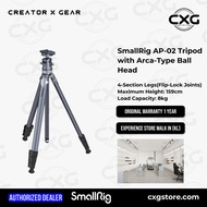 SmallRig Lightweight Travel Tripod AP-02 4222 (1.2Kg / Center Column / 159cm Height / Arca Swiss)
