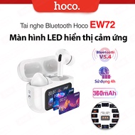Tai nghe bluetooth V5.4 Hoco EW72 hỗ trợ màn hình LED hiển thị cảm ứng dung lượng pin 360mAhcông ngh