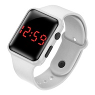 Children Sports Electronic Watch LED Screen Fashion Silicone Student Electronic Watch Q
