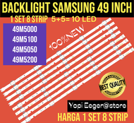 BACKLIGHT TV LCD LED SAMSUNG 49 INCH 49M5000-49M5100-49M5050-49M5200 BACKLIGHT TV 49 INCH