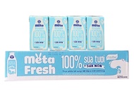 Thùng 48 Hộp Sữa Tươi Chứa Sữa Non Nutricare Meta FRESH 110ml Có đường / Ít đường