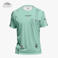 Ready Stock Fashion Sport Round Neck - Unisex Jersey Journey Men's Women's T-shirt Original Jersey (