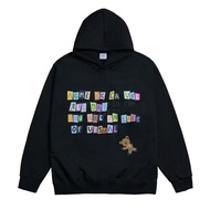 [ORIGINAL] Adlv ACME DE LA VIE COLORFUL SQUARE HOODIE BLACK