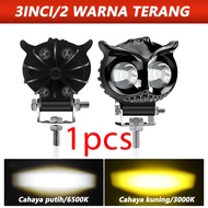 LAMPU LED TEMBAK SOROT LASER 2 WARNA ORIGINAL LUMINOS Q2  Lampu Led Sorot Motor Lampu tembak Laser L