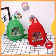 RKS Mini Backpack with Tv Man Motif for Boys School Backpack - Cameramen Fashion Kids A4 69