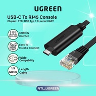 USB C to RJ45 Cable Ugreen CM204 FTDI Chipset Console Cable,64 bit, 1.5 meters long