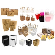 Gift Bag Colored Paper Kraft Gift Packaging Paper Bag