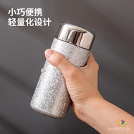 Pocket Mini Yan Tea Water Stainless Steel Cup Vacuum 316 Titanium High Cover Portable Value Bubble D