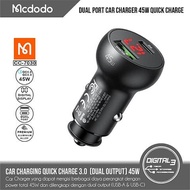 Mcdodo CC-7030 45W Digital Display PD Car Charger