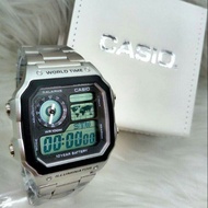 Casio Illuminator Silver Steel