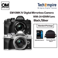Olympus Digital Mirrorless Camera OMD EM10 MKIV / OM-D E-M10 Mark IV / Mark 4  14-42mm (Original Oly